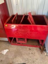 Vintage Coca-Cola Ice chest cooler Condition unknown *BUYER IS RESPONSIBLE FOR LOADING*