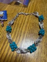 Necklace and pin