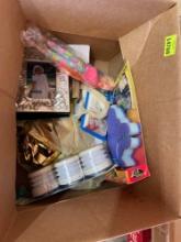 Box of misc items