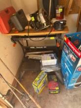 workmate table only, items not included