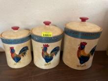 3 chicken canisters