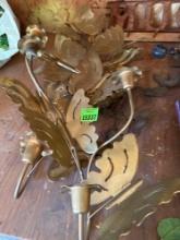 Home decor, butterfly candle holders