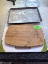Cutting boards and toaster pan