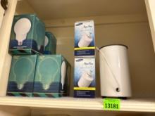 light bulbs and lamp