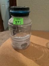 Glass jar