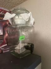 Glass jar medium sized