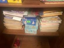 Cake decorating books and pencil boxes