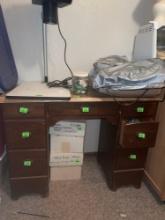 Small wood desk