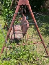 Yard trellis
