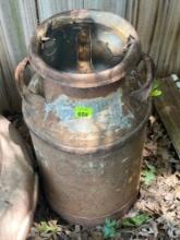 Vintage milk container