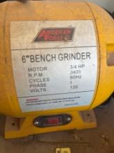 6 in Bench grinder