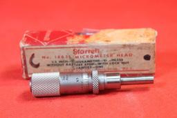 Starrett Micrometer #1463L stainless steel, new in box