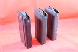 Three M14/M1A 20 round magazines. Used but in very nice condition.