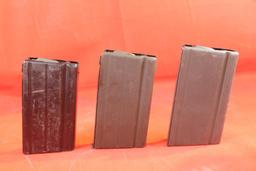 Three M14/M1A 20 round magazines. Used but in very nice condition.