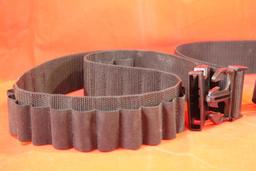 Two nylon wide cartridge rifle slings. New.