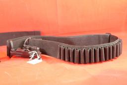 Two nylon wide cartridge rifle slings. New.