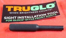 TruGlo Glock sight and Truglo driver. New.