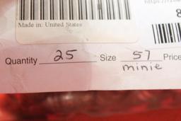 Bag of 58 cal Minie 530 gr Lead. New, count 25.