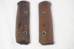 High Standard wood pistol grips