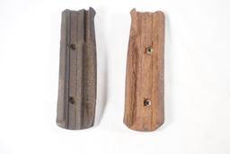 High Standard wood pistol grips