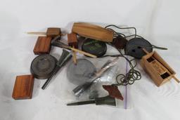 Miscellaneous striker turkey calls, etc. Used.