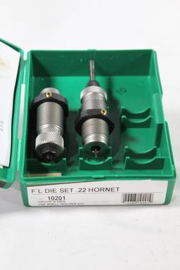 RCBS .22 Hornet FL Die set in box