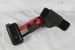 One SafariLand competition pistol speed holster. Used.
