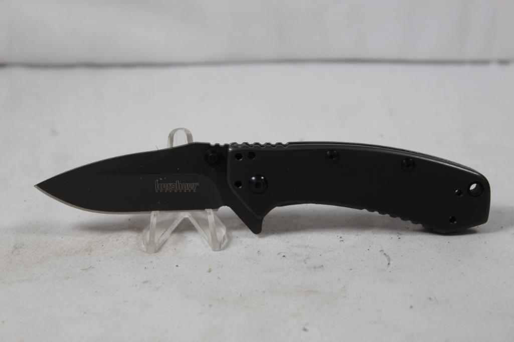 Kershaw flipper liner lock with pocket clip. 2.75 inch blade. Very good condition.