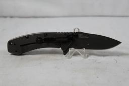 Kershaw flipper liner lock with pocket clip. 2.75 inch blade. Very good condition.