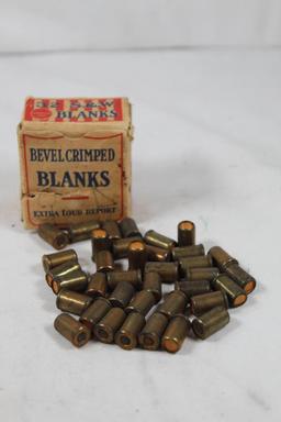 Old box of 32 S&W bevel crimped blanks.
