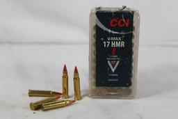 One CCI box with mixed 17 HMR. Count 50.