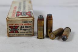 Partial box of Western 44 Rem Mag. Count 14.