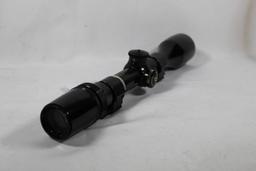 Bushnell duplex rifle scope with BDC and Weaver flip rings with bases. Used, in very good condition.