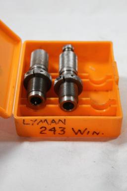 Lyman FL 2 die set for 243 Win. Used, in factory box.