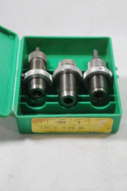 RCBS 3 die set for 38 Spl. Used, in factory box. Some rust.