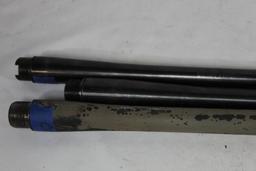 Three rifle barrels. 7mm STW, 270 Win and one heavy barrel 308, barrel is threaded. Used.