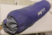 L L Bean tent in blue nylon sack. Used.