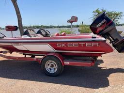 Skeeter Bass Boat 2001 Model with Yamaha V Max 150hp motor 2001 model. 18.5' length. Has Minn Kota