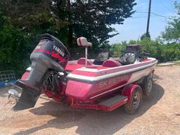 Skeeter 2001 Model with 150hp Yamaha 2001 Model. Nice boat owner had new batteries & impeller done