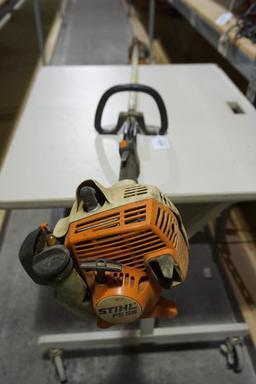 One Stihl FS 55 lawn gas trimmer. Used.