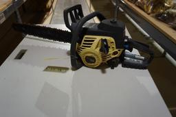 One Poulan Pro 50cc chainsaw with 20" bar. Used. Consignor says was running but have been sitting