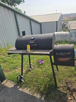 King-Griller charcoal grill/smoker