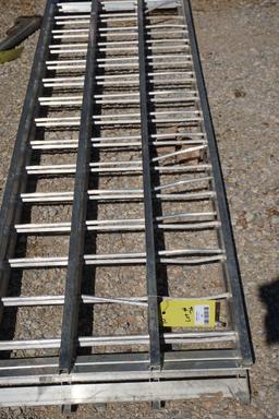 Aluminum loading ramps, 8 ft
