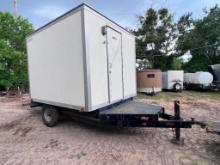 Bathroom Trailer 2 stall with showers. Hot water heater. 2 new tires. Needs work. No Title