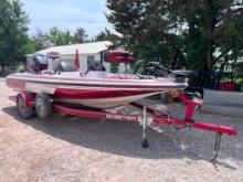 Skeeter 2001 Model with 150hp Yamaha 2001 Model. Nice boat owner had new batteries & impeller done