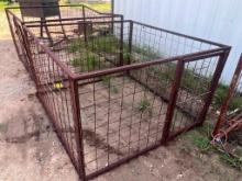 Free standing animal pen, 5 ft square X 3 ft tall