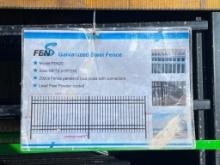 Steel Fencing 20 pieces 10' long 6' high & 21 post included.