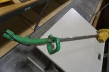 One Needle electric weed eater lawn trimmer. Used.