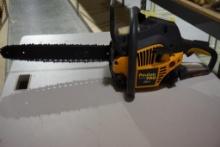 One Poulan Pro 38cc chainsaw with 16" bar. Used. Consignor says was running but have been sitting