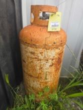 One 10 gal propane tank. Used.